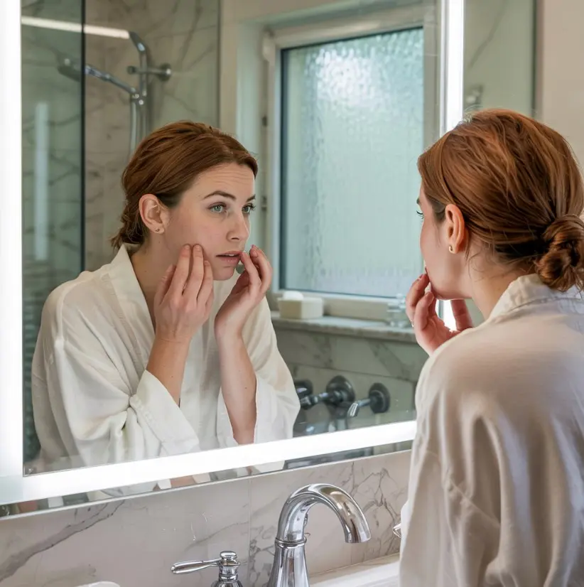 Comment les phases hormonales influencent l'apparition des boutons de stress